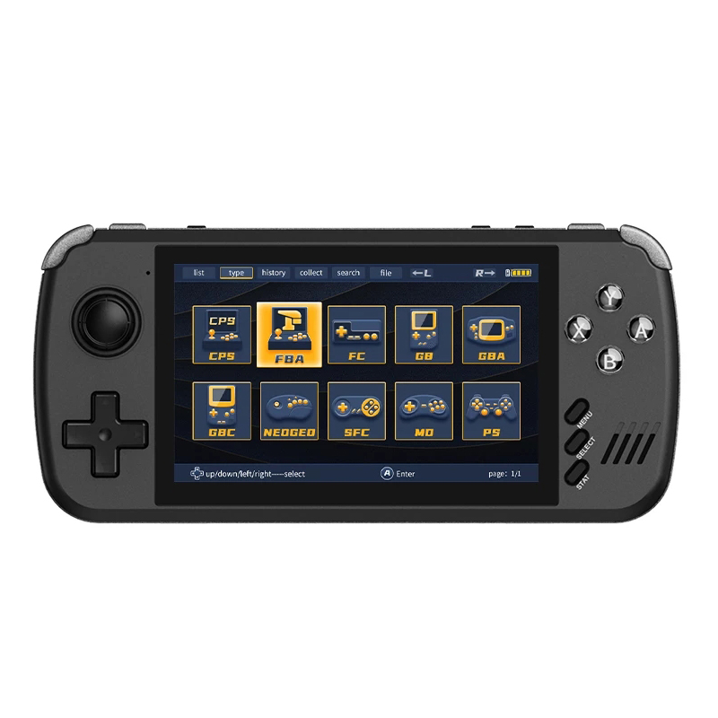 Find Powkiddy X39 4.3 inch IPS HD Display Handheld Game Console FBA FC GB SFC MD PS Retro Video Game Player No System Edition for Sale on Gipsybee.com with cryptocurrencies
