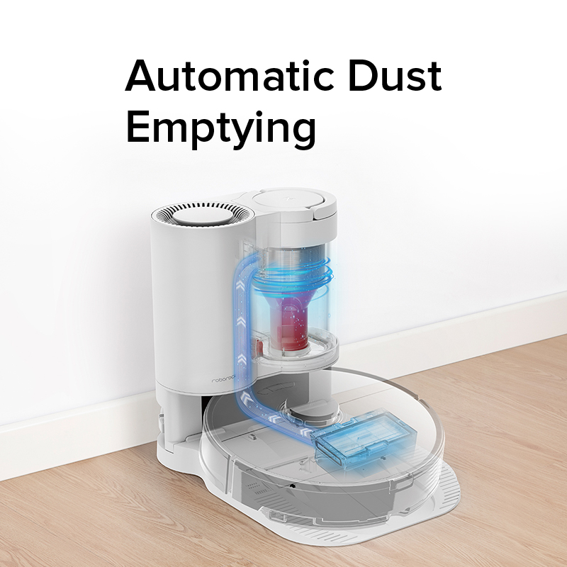 Find Roborock Auto Empty Dock for Roborock S7 Automatic Suction Station Intelligent Dust Collection Constant Suction Power 1 8L Dust Bag Support Allergy Care Works Dustbag or Cyclone for Sale on Gipsybee.com with cryptocurrencies