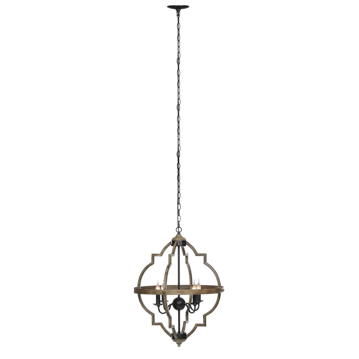 Find 4-Light Pendant Lighting Rustic Metal Chandelier Industrial Ceiling Hanging Lamp for Sale on Gipsybee.com with cryptocurrencies