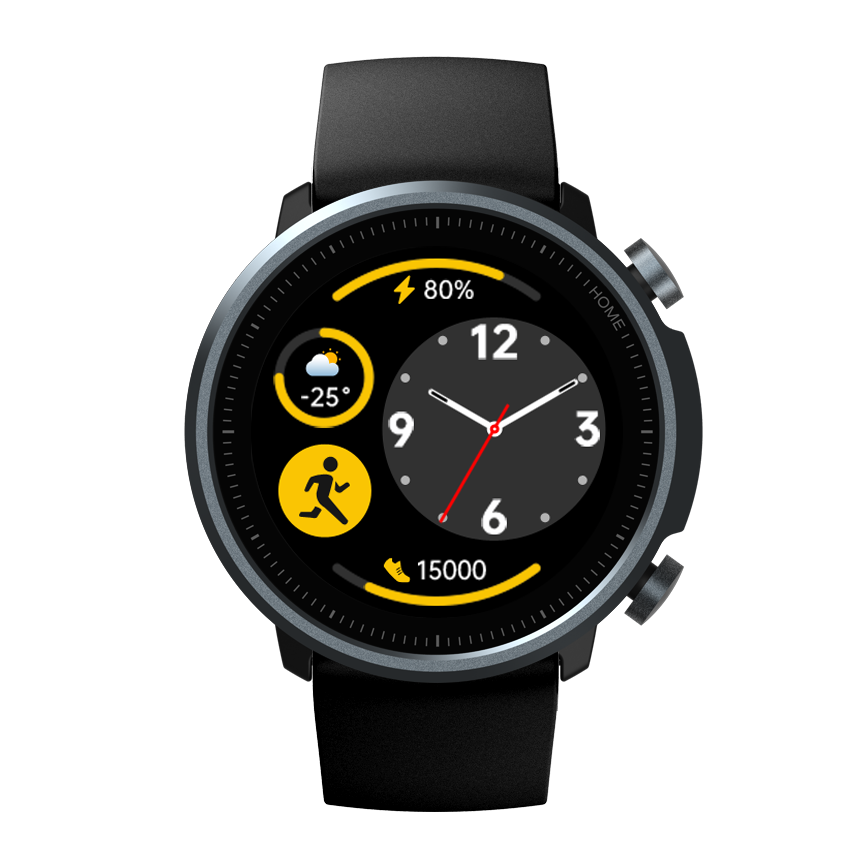 [45 Days Standby] Mibro Watch A1 Lightweight Design 24h Heart Rate SpO2 Monitor 20 Sports Modes Multi-dial 5ATM Waterproof BT5.0 Smart Watch 3