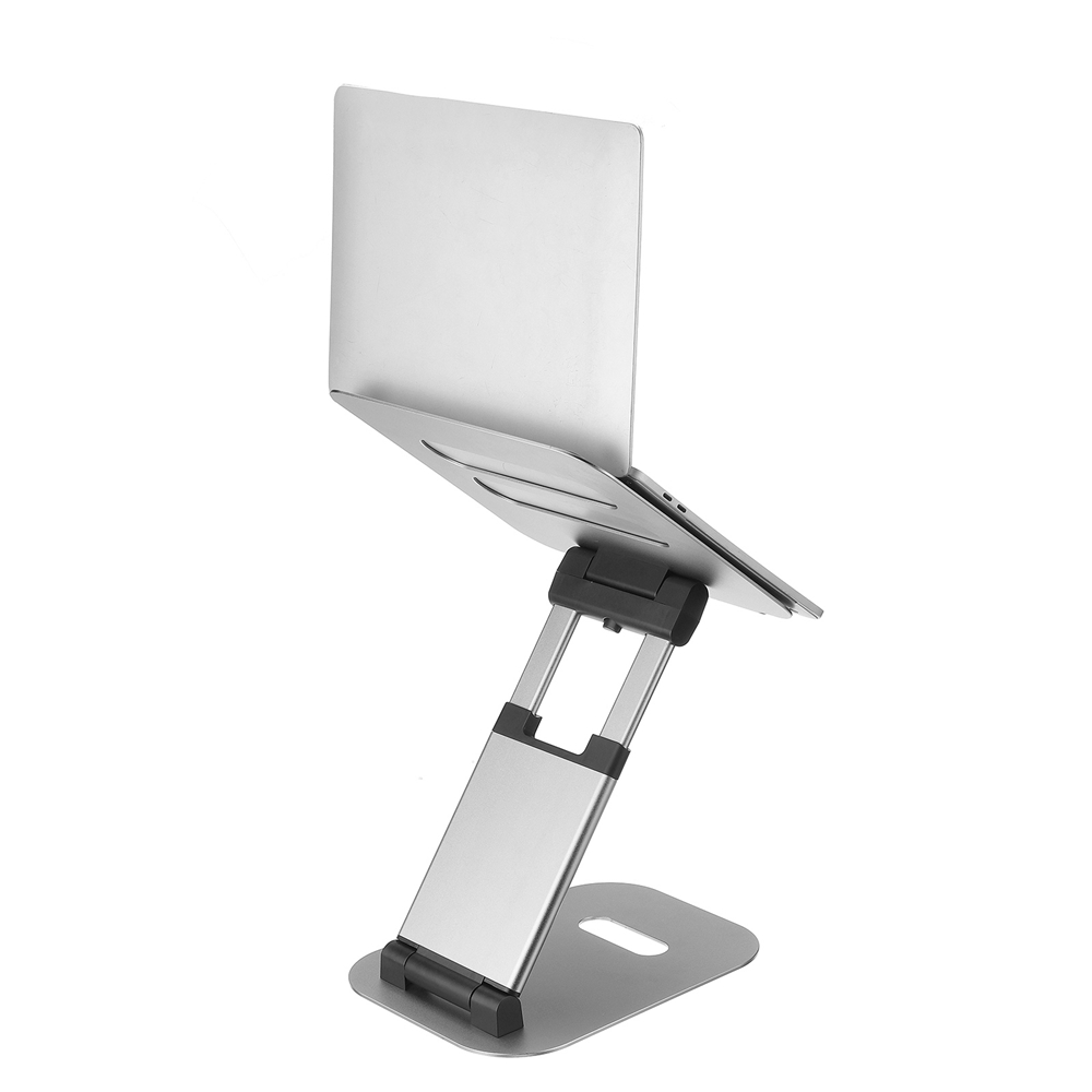 Find Laptop Stand Aluminium Alloy Height Angle Adjustable Portable Notebook Holder Bracket Home Office Supplies for Sale on Gipsybee.com with cryptocurrencies