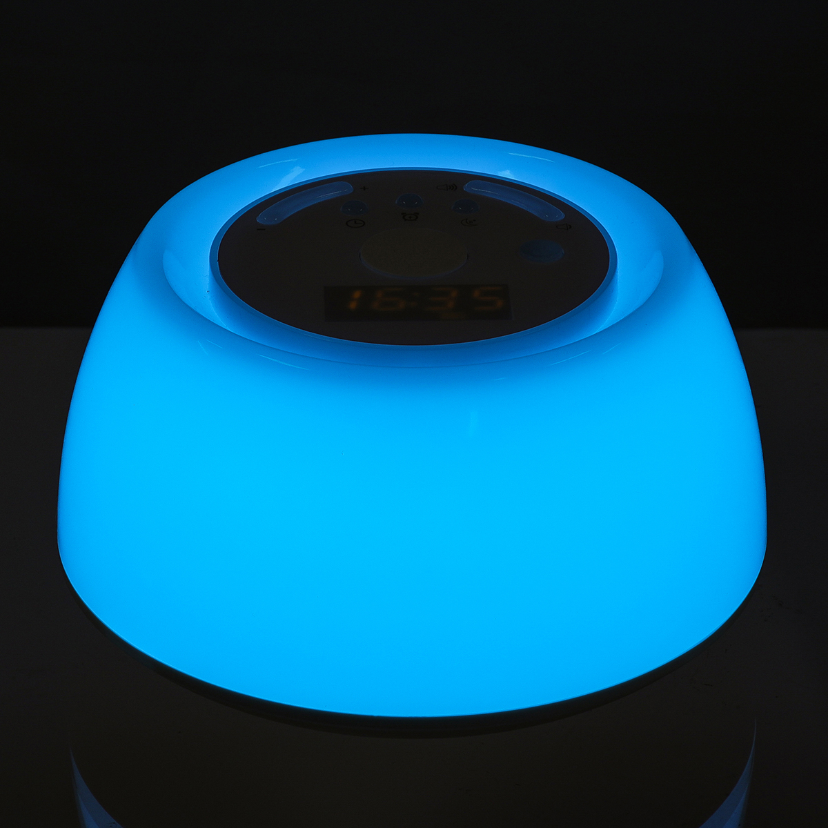 Find USB 7Colors Wake Up Light Sleeping Aid Night Lamp 4 Sleep Therapy Sounds Machine for Sale on Gipsybee.com with cryptocurrencies