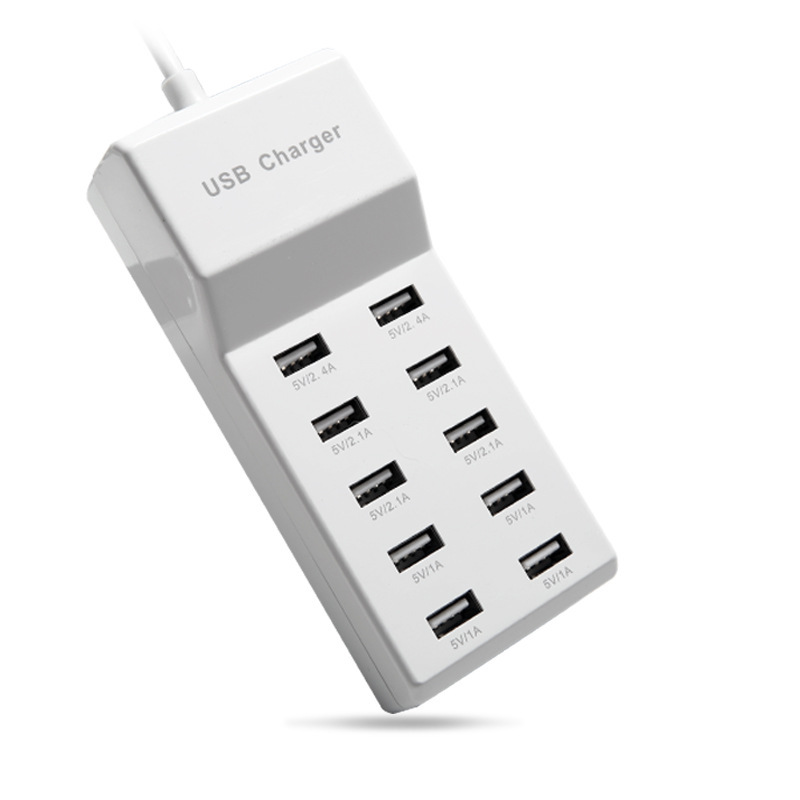 Find 10 Port USB Tablet Charger EU Plug 5V 2 4A Wall Charger Hubs for Samsung Huawei Tablets Phone Pad Fast Charging 5V 1A for Sale on Gipsybee.com with cryptocurrencies