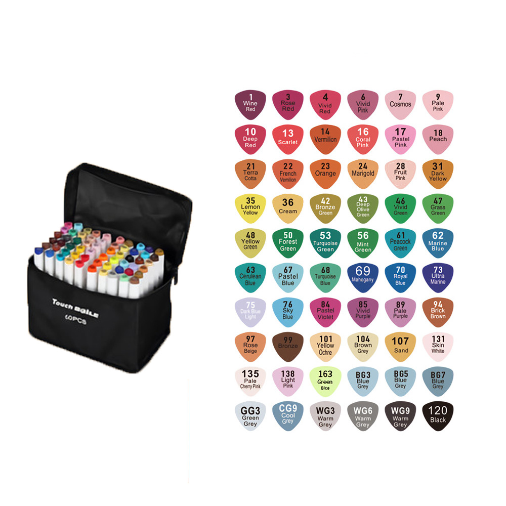 Find 30/40/60/80 Colors Double Head Marker Set Painting Art Oil Marker Set Stationery Drawing Art Marker Paint Brush Supplies for Sale on Gipsybee.com with cryptocurrencies