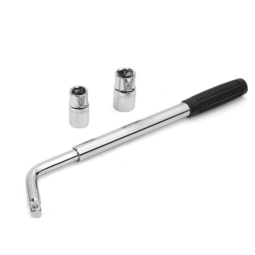 Find Automobile Tire Wrenches Chrome plated Telescopic Wrenches L shaped Chrome Vanadium Steel Socket Wrenches for Sale on Gipsybee.com with cryptocurrencies