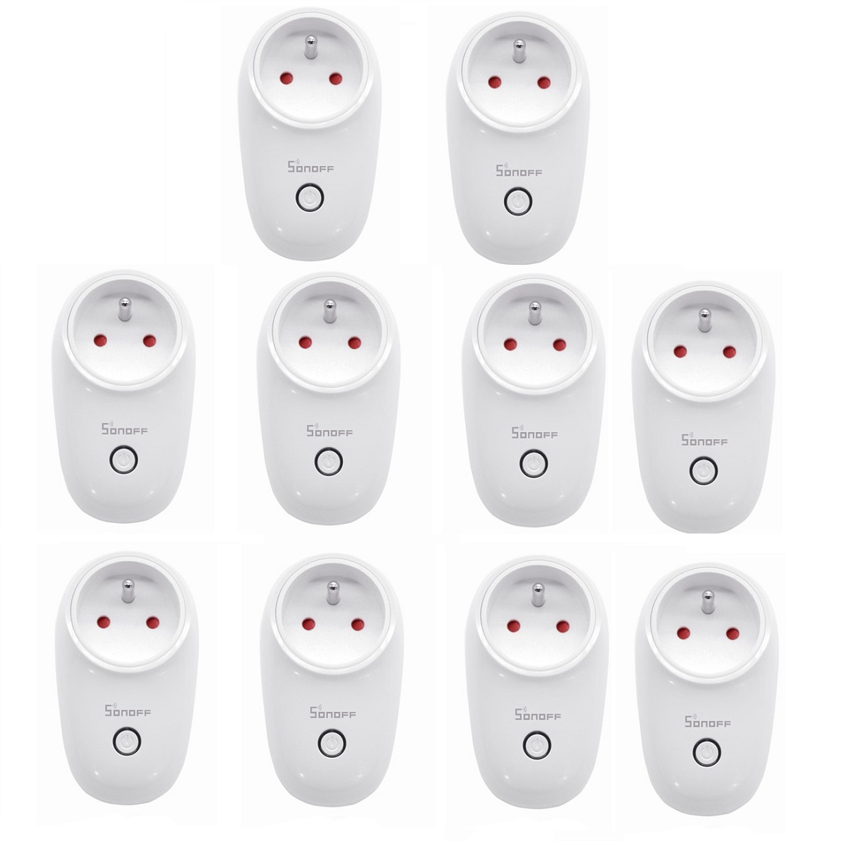 Find 10Pcs SONOFF S26 10A AC90V 250V Smart WIFI Socket FR Wireless Plug Power Sockets Smart Home Switch Work With Alexa Google Assistant IFTTT for Sale on Gipsybee.com with cryptocurrencies