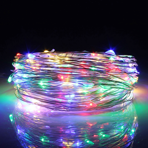 Find 30M LED Silver Wire Fairy String Light Christmas Xmas Wedding Party Lamp 12V for Sale on Gipsybee.com with cryptocurrencies
