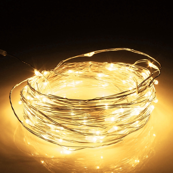 Find 30M LED Silver Wire Fairy String Light Christmas Xmas Wedding Party Lamp 12V for Sale on Gipsybee.com with cryptocurrencies