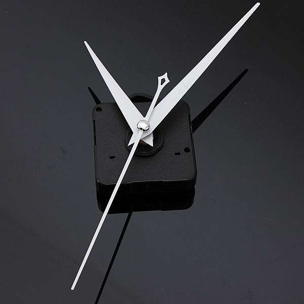 Find 3Pcs DIY White Triangle Hands Quartz Black Wall Clock Movement Mechanism for Sale on Gipsybee.com with cryptocurrencies
