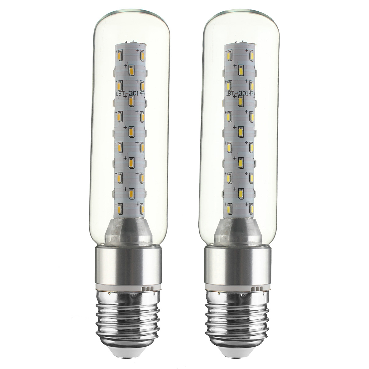 Find KINGSO 2 Pack E27/E26 T10 128 6W COB 3014 48 Led Vintage Retro SMD light Edison Style Screw Technology Tubular Nostalgic Filament Not Dimmable Pure White 6000K-6500K 600LM AC 110V for Sale on Gipsybee.com with cryptocurrencies