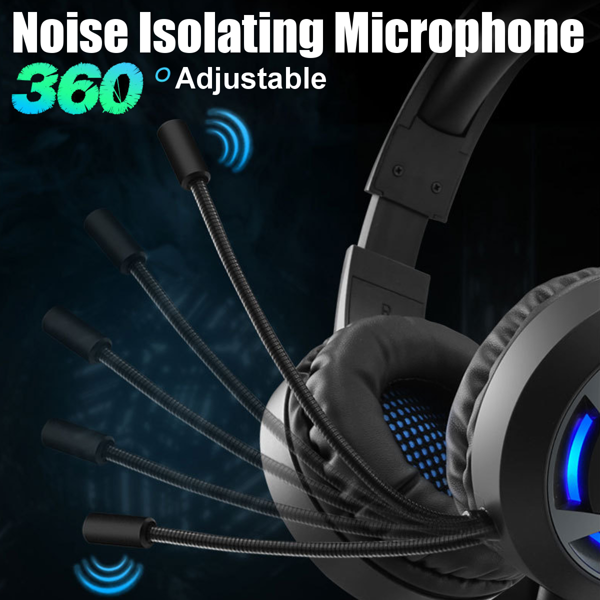 Find Bakeey Wired Headphones Stereo Bass Surround Gaming Headset for PS4 New for Xbox One PC with Mic for Sale on Gipsybee.com with cryptocurrencies