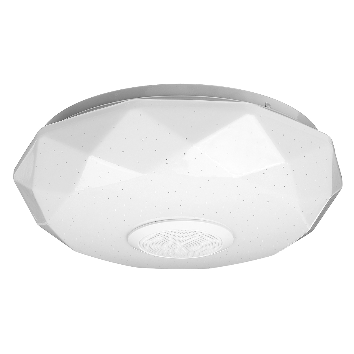 Find 220V LED RGB Ceiling Light 3000 6500K Dimmable Acrylic Music Lamp bluetooth Remote Control for Sale on Gipsybee.com with cryptocurrencies