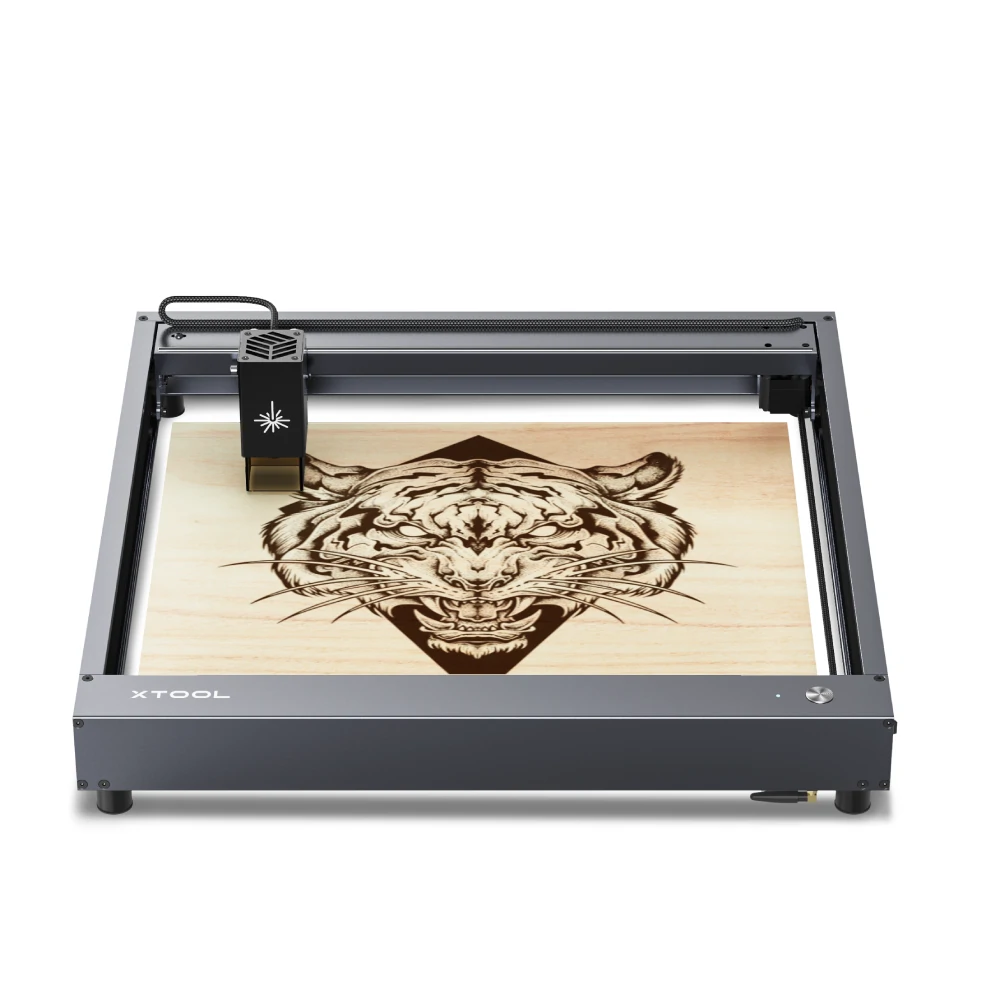 Find XTOOL D1 5W Portable DIY CNC Laser Engraving Machine Eye Protection Compressed Spot 9600mm/min Diode Laser Engraving for Metal Wood Stone 432x406mm for Sale on Gipsybee.com
