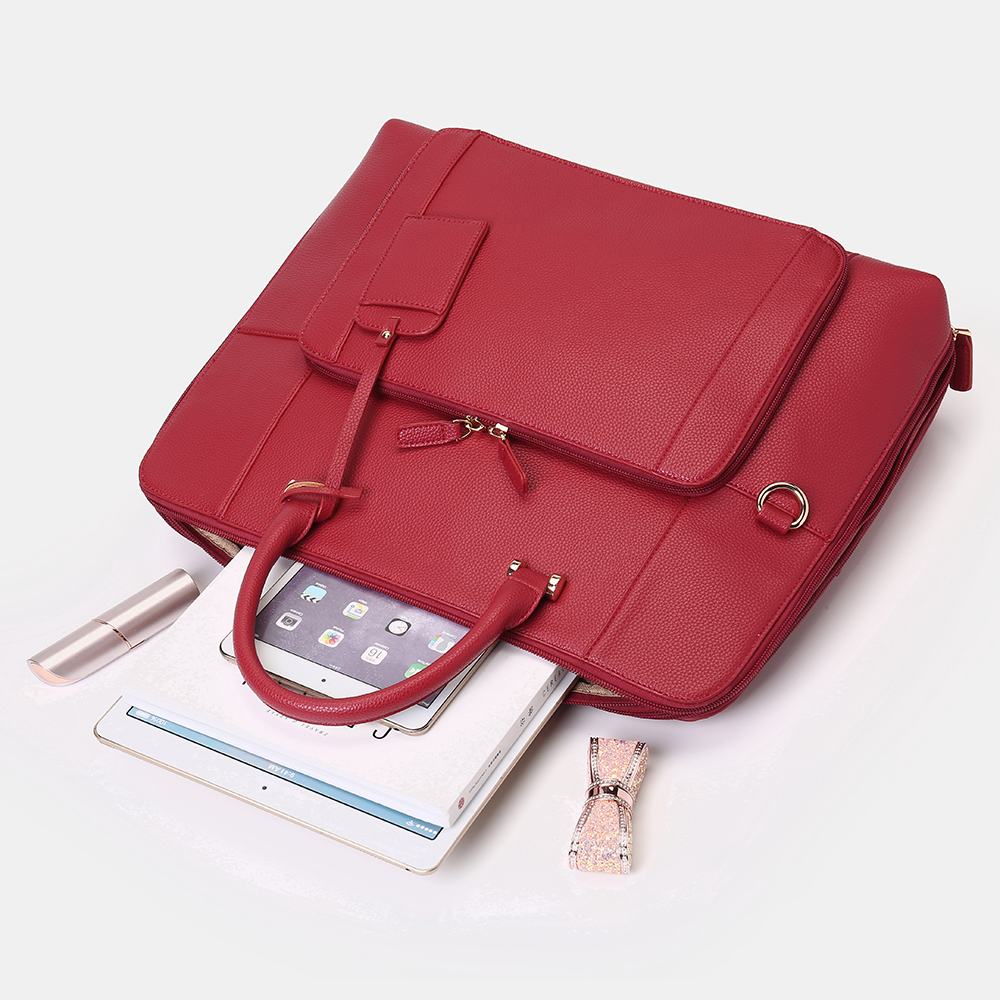 Women Design Solid Handbag Multifunction Crossbody Bag—5