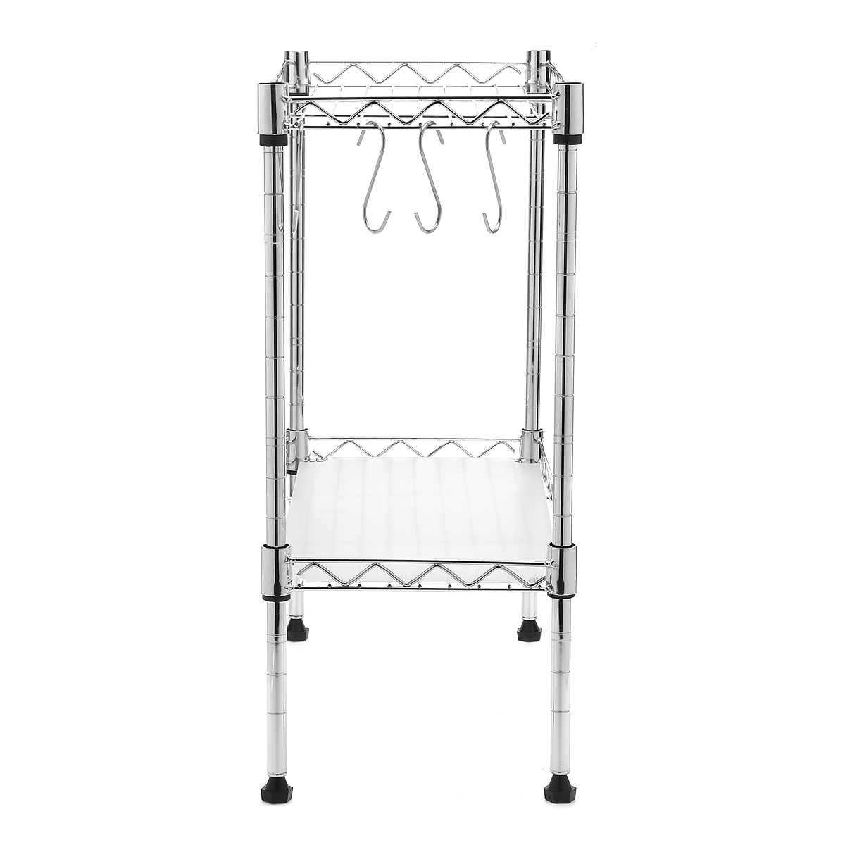 2/3 Layers Kitchen Organizer Shelf Carbon Steel Adjustable Kitchen Storage Baskets Kitchen Organizer Dish Rack Holder—5