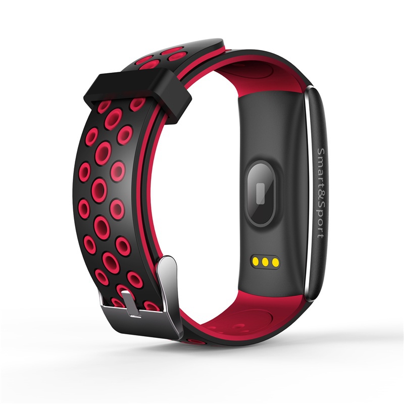 Find Bakeey Q8 0 96inch OLED 24 hours Real Time Heart Rate Monitor IP68 Waterproof Smart Bracelet for Sale on Gipsybee.com with cryptocurrencies