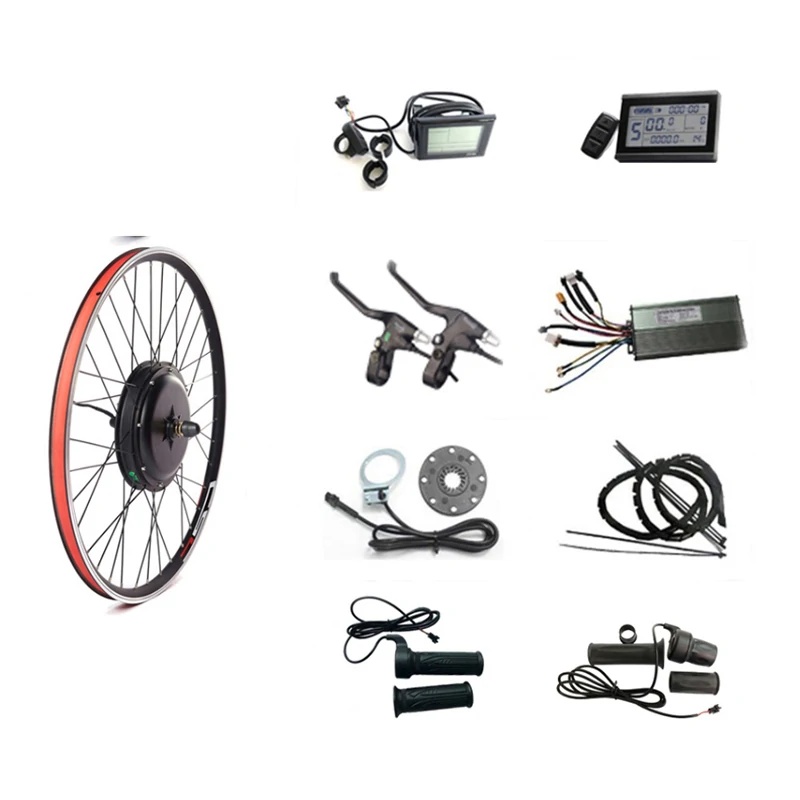 Find EU Direct BIKIGHT SW900 36V 500W EBike Front/Rear Wheel Hub Motor Conversion Kit Electric Bicycle MTB Brushless Hub Motor Bike Wheel Kits 26/27 5/29inch/700C for Sale on Gipsybee.com