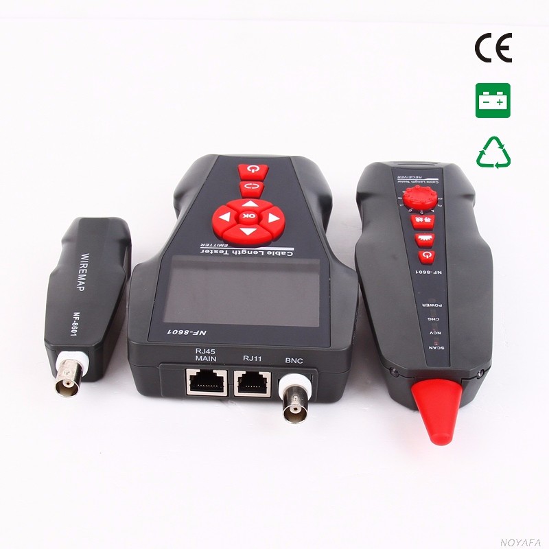 Find New NF 8601W Multifunctional Network Cable Tester LCD Cable length Tester Breakpoint Tester for Sale on Gipsybee.com with cryptocurrencies
