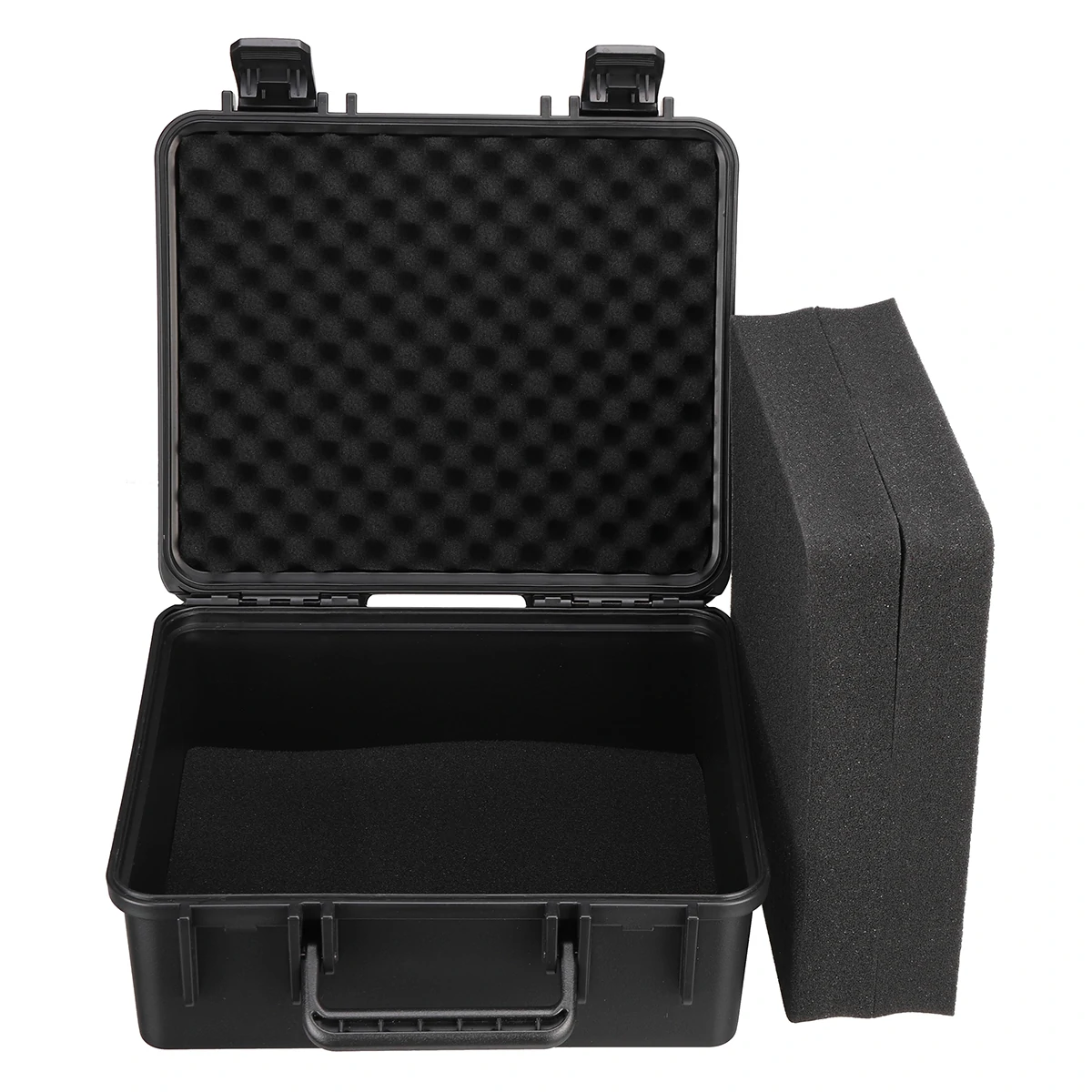 Find Black Plastic Tool Equipment Carry Case Storage Box With Foam Insert Photography Travelling for Sale on Gipsybee.com