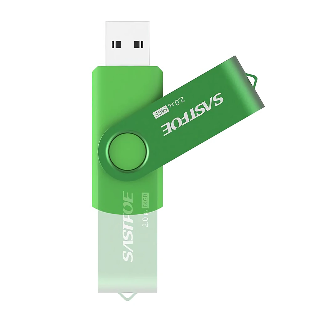 Find SASTFOE 5Pcs USB2 0 Falsh Drive 16G 32G 64G Thumbdrive 60Â Rotatable Pendrive Memory Disk for Sale on Gipsybee.com