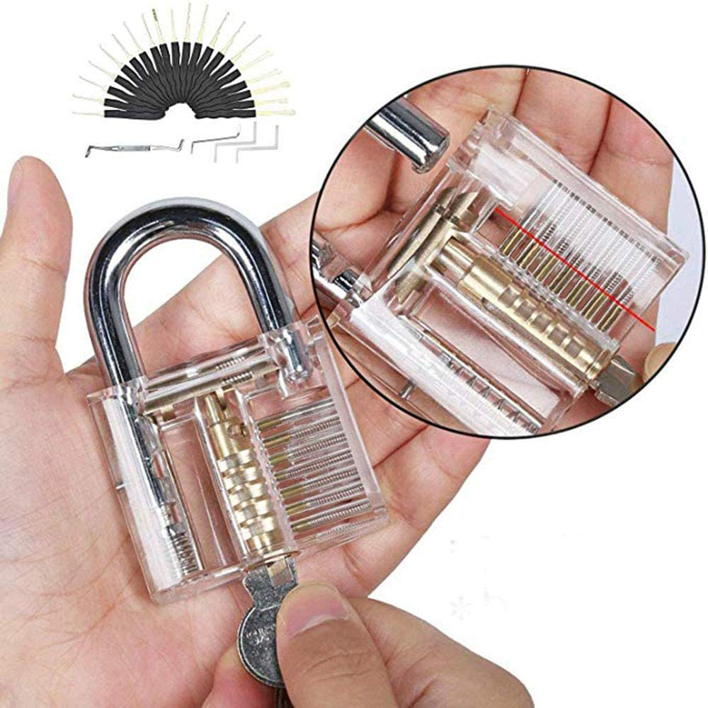 Find 44 Pcs Lock Repair Sets Unlocking Practice Lock Pick Key Extractor Padlock Kit for Sale on Gipsybee.com with cryptocurrencies