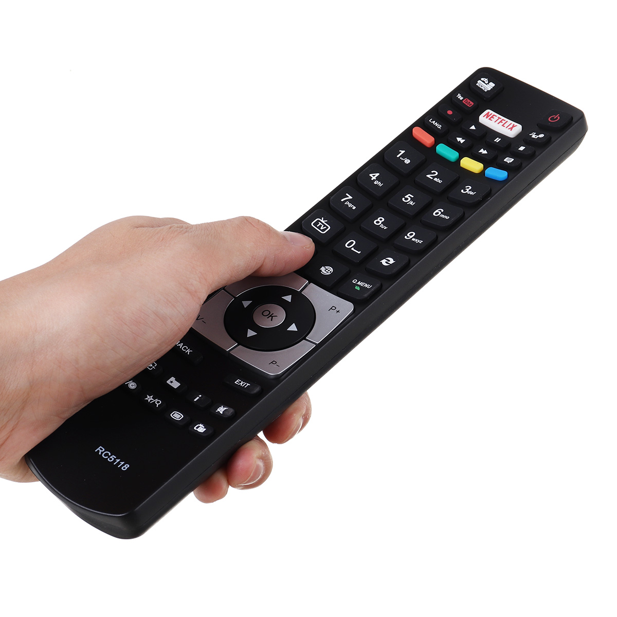 Find RC5118 Remote Control for Hitachi 32LED1600 32LED625 32LED700 HD Smart TV for Sale on Gipsybee.com with cryptocurrencies
