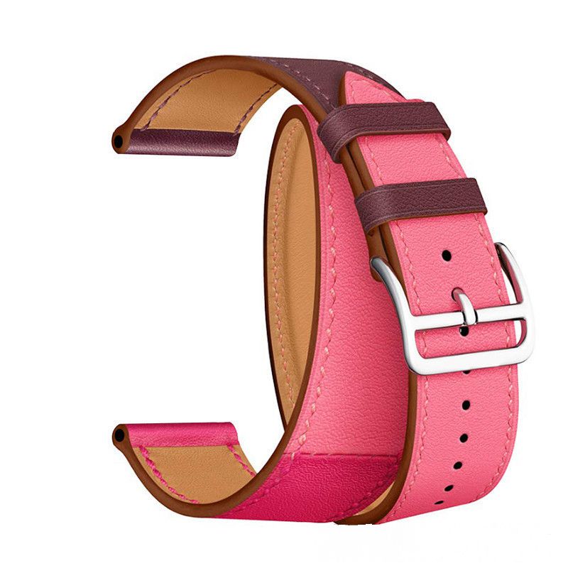 Find Bakeey 22mm Dual Color Genuine Leather Strap Replacement Watch Band for Huawei Honor magic for Sale on Gipsybee.com with cryptocurrencies