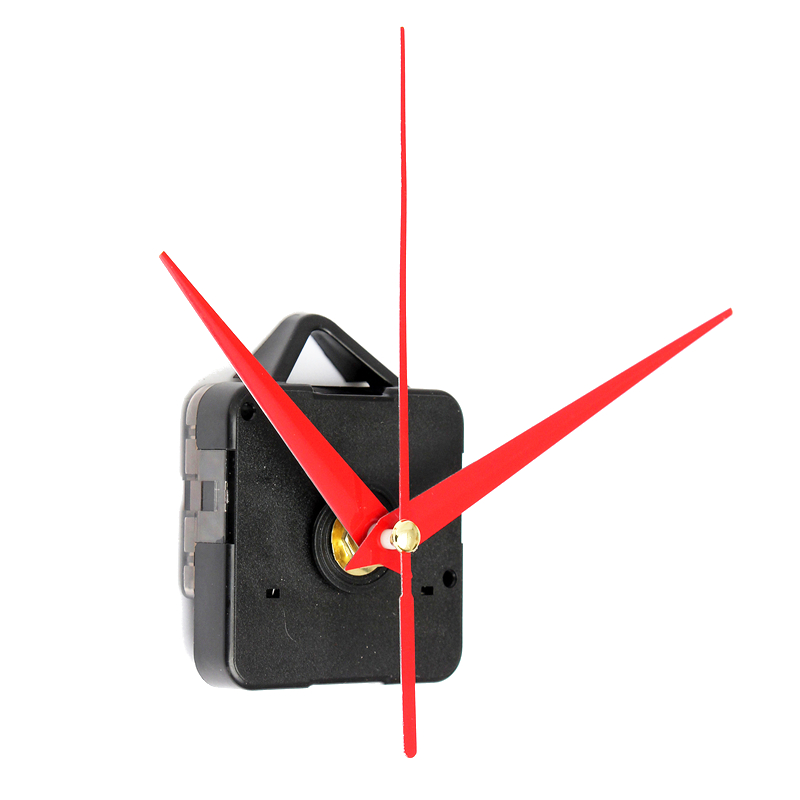 Find 2Pcs DIY Red Triangle Hands Quartz Wall Clock Movement Mechanism for Sale on Gipsybee.com with cryptocurrencies
