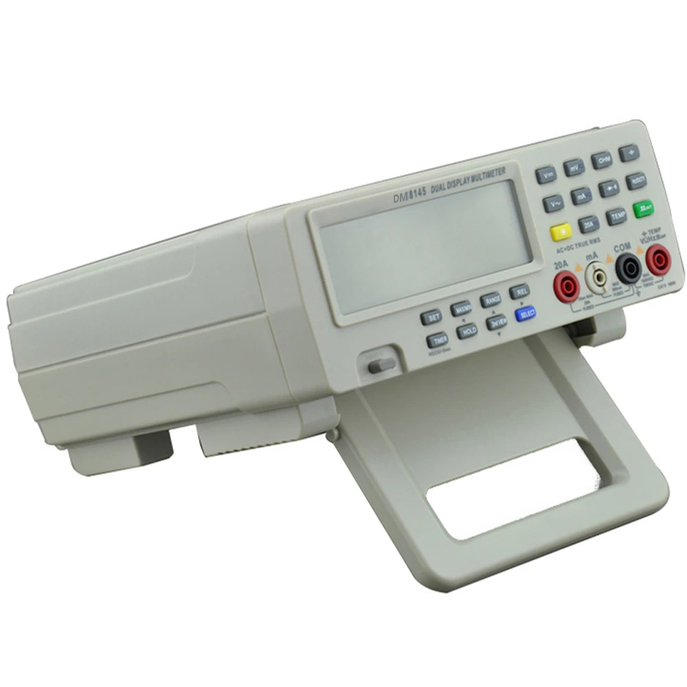 DM8145 Multimetro da banco 4 7/8 1000V 20A 80000 Conti tester multimetro digitale Auto Range Multimetro Voltmetro digitale Ohm 3