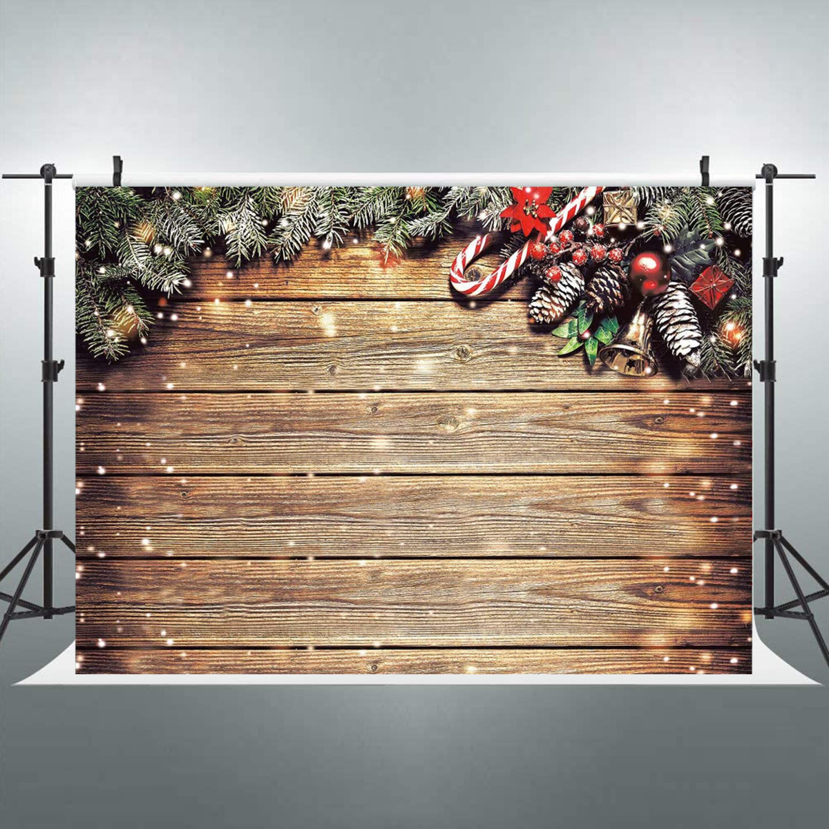 Find Horizontal Vertical Christmas Photography Backdrop Snowflake Glitter Wood Wall Photo Background Studio Home Party Decor Props for Sale on Gipsybee.com with cryptocurrencies