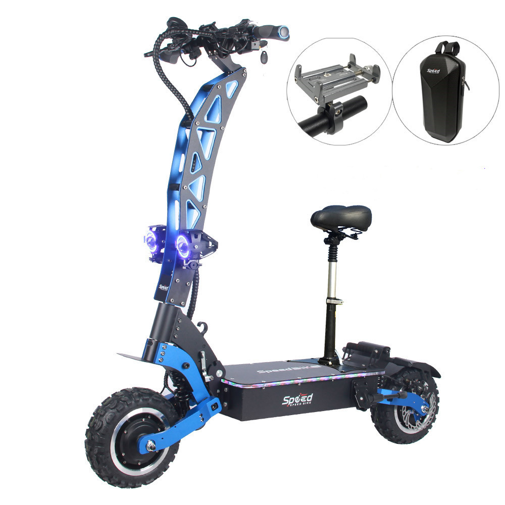 Find [EU Direct] FLJ Speedbike SK3 50Ah 60V 6000W Dual Motor 11 Inches Tires 100-120KM Mileage Range Electric Scooter Vehicle for Sale on Gipsybee.com with cryptocurrencies