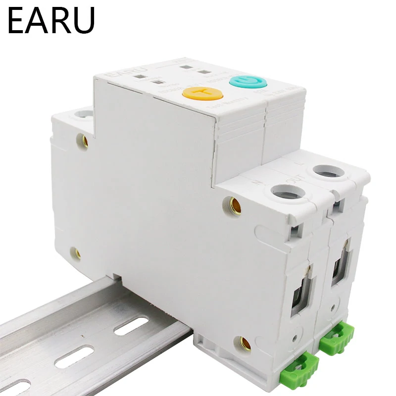 Find EARU 2P Smart WIFI Energy Circuit Breaker Meter Power Consumption kWh Meter Timer Switch Relay Voltmeter Works With Alexa Smart Life eWelink APP for Sale on Gipsybee.com