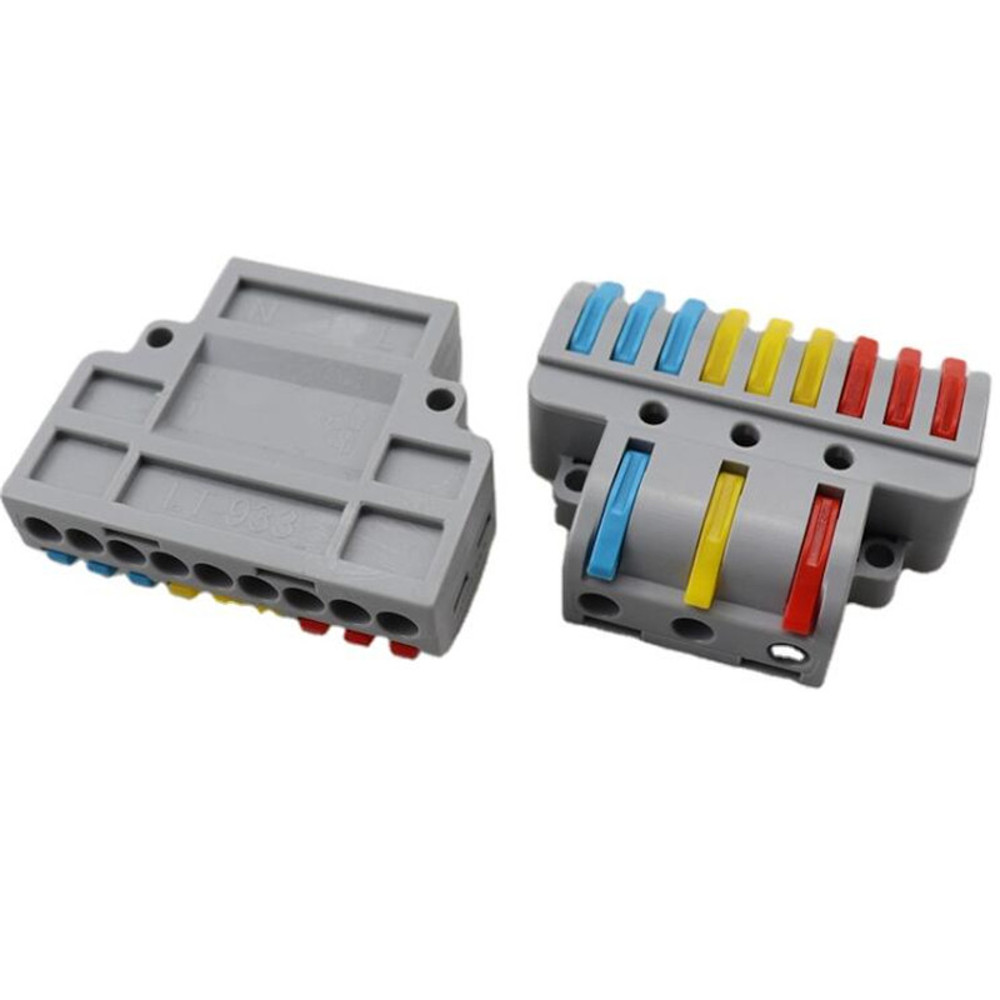 Find LT 933 Compact Wiring Cable Connector Push in Conductor Splitter Terminal for Sale on Gipsybee.com with cryptocurrencies