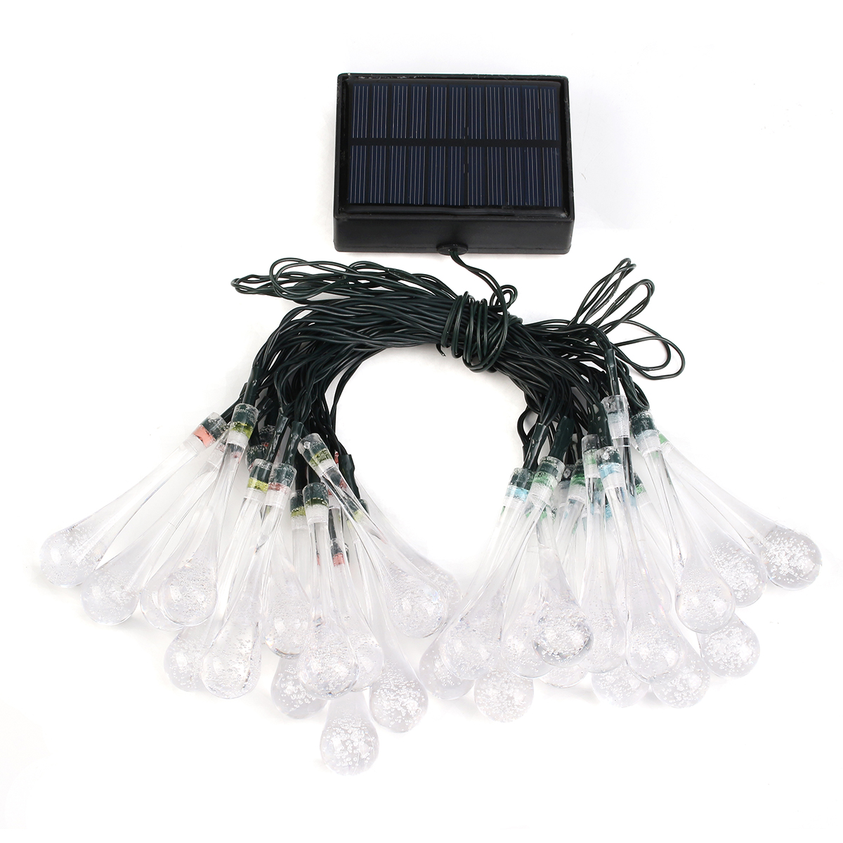 Find Solar Powered 30LEDs 8 Modes Fairy String Lights for Indoor Outdoor Christmas Garden Patio Party for Sale on Gipsybee.com with cryptocurrencies