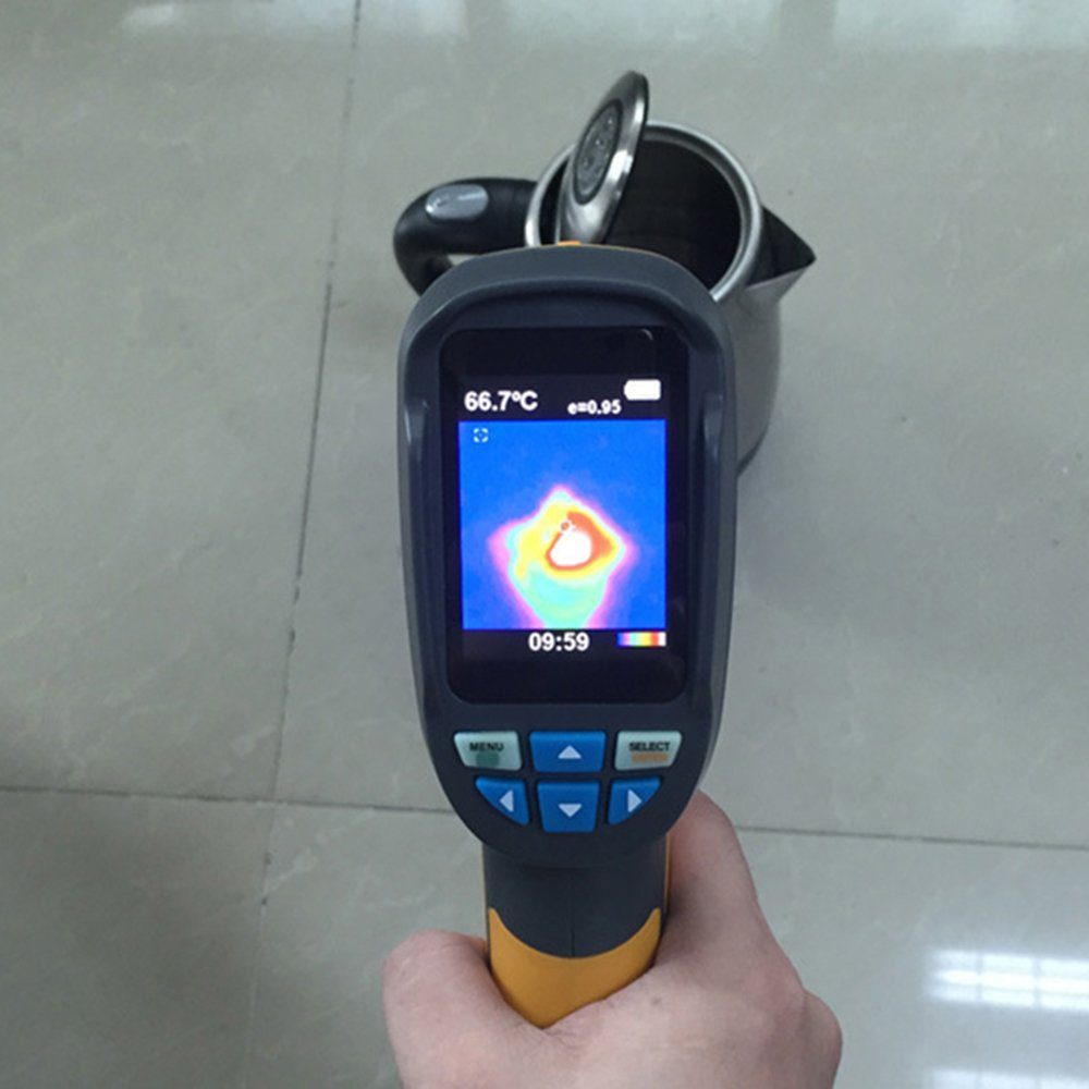 Find HT02 Handheld Thermograph Camera Infrared Thermal Camera Digital Infrared Imager Temperature Tester with 2 4inch Color LCD Display for Sale on Gipsybee.com with cryptocurrencies