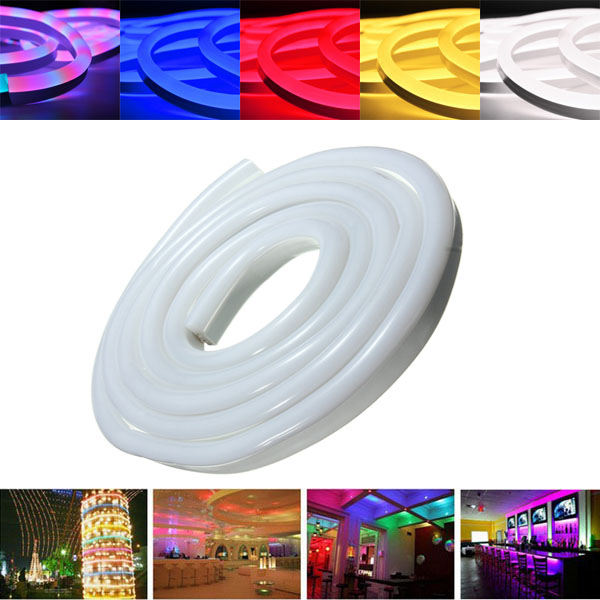 Find 2M 2835 LED Flexible Neon Rope Strip Light Xmas Outdoor Waterproof 110V for Sale on Gipsybee.com with cryptocurrencies