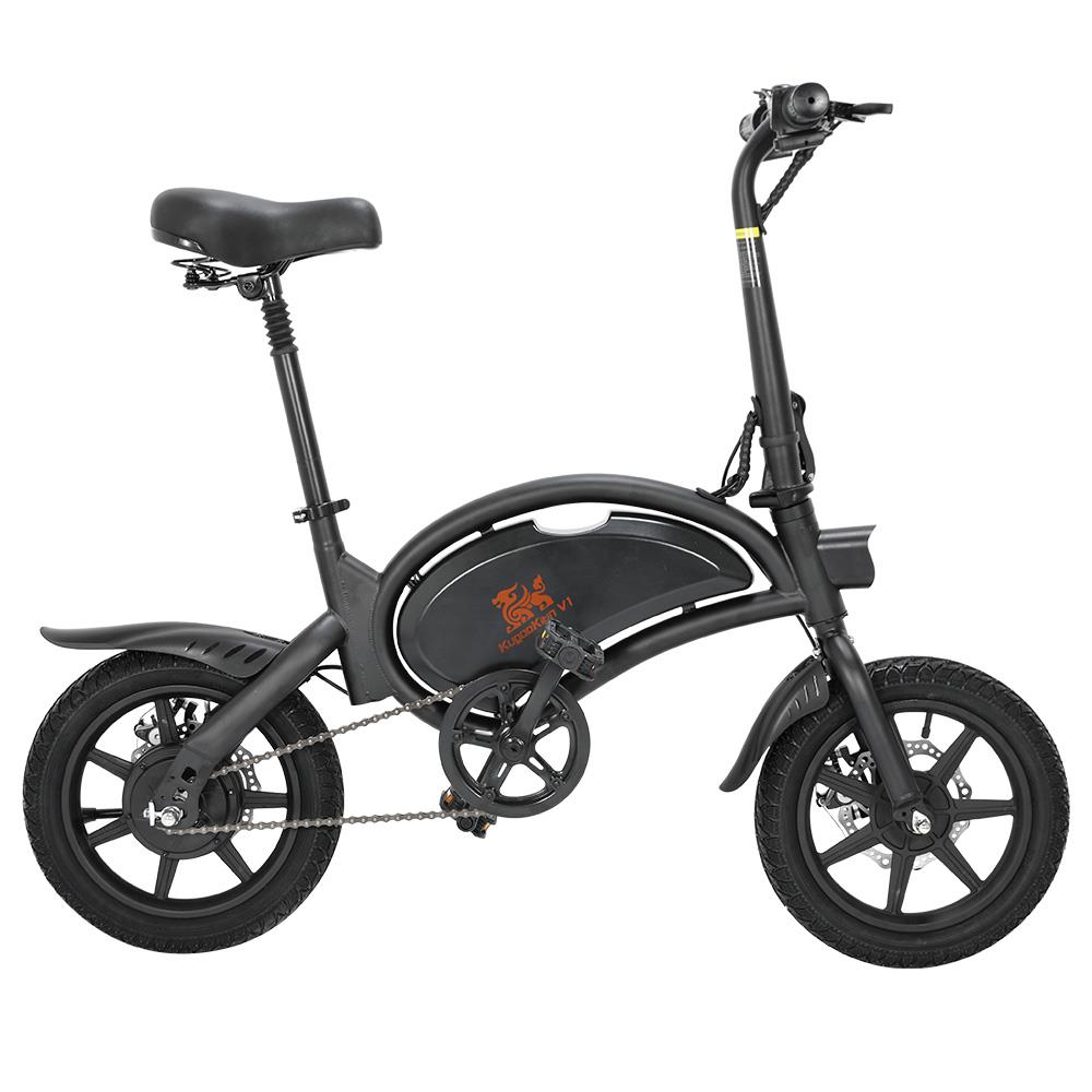 Find EU DIRECT Kugoo Kirin V1 7 5Ah 48V 400W 14in Folding Moped Electric Bike 25KM Mileage Electric Scooter Max Load 120Kg for Sale on Gipsybee.com with cryptocurrencies