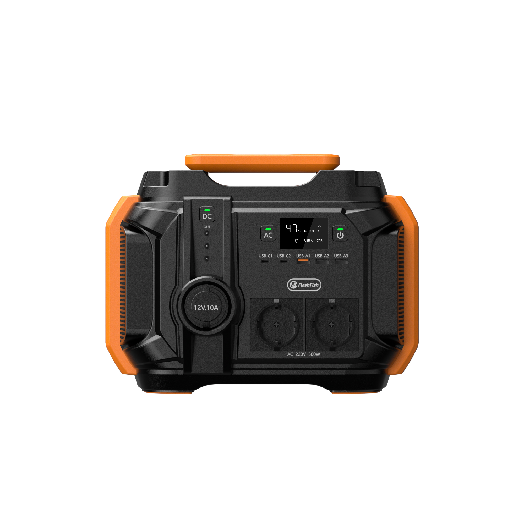 Find EU/US Derict Flashfish 500W Portable Power Station 540Wh Power Battery With 100W Foldable Solar Panel for Outdoor Camping Solar Generator for Sale on Gipsybee.com with cryptocurrencies