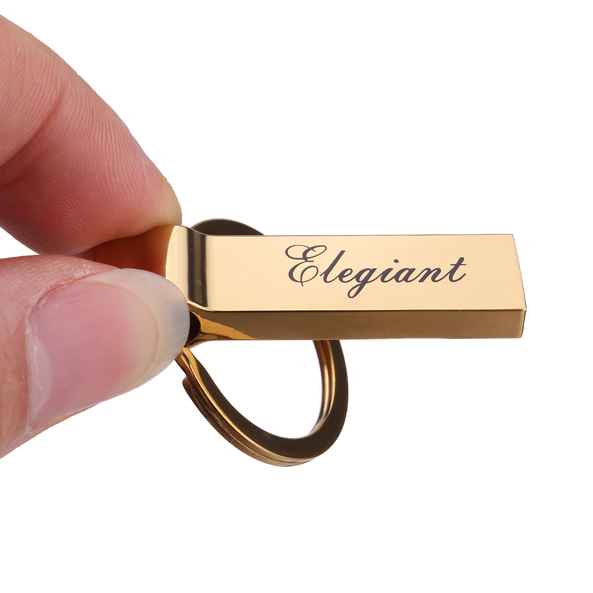 Find ELEGIANT U90 Golden USB Flash Drive 16G 32G USB3 0 Thumbdrive Waterproof Metal Pendrive for Sale on Gipsybee.com with cryptocurrencies