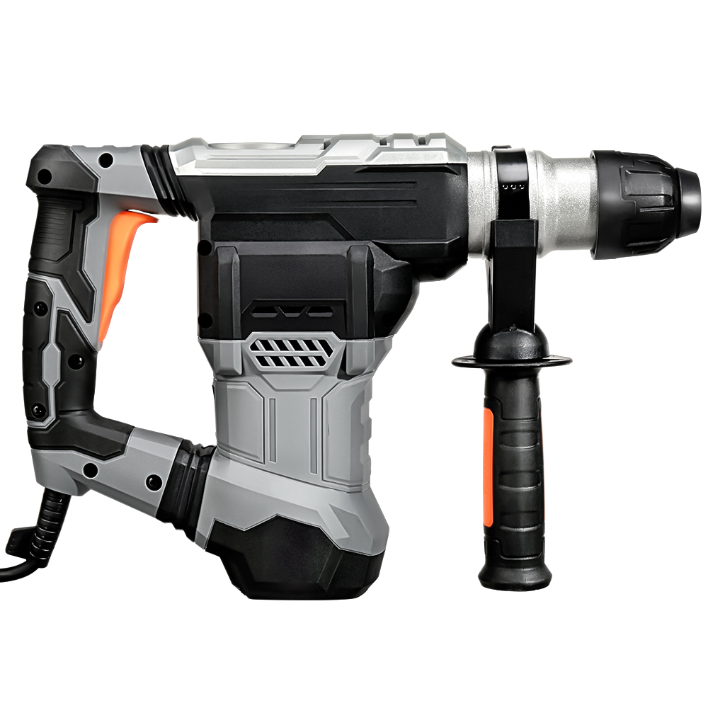 Find TOPSHAK TS-HD1 110V/220V 1500W 6J 12Ibs. Portable Electric Rotary Hammer Impact Drill Variable Speed w/Accessories EU/US Plug for Sale on Gipsybee.com with cryptocurrencies
