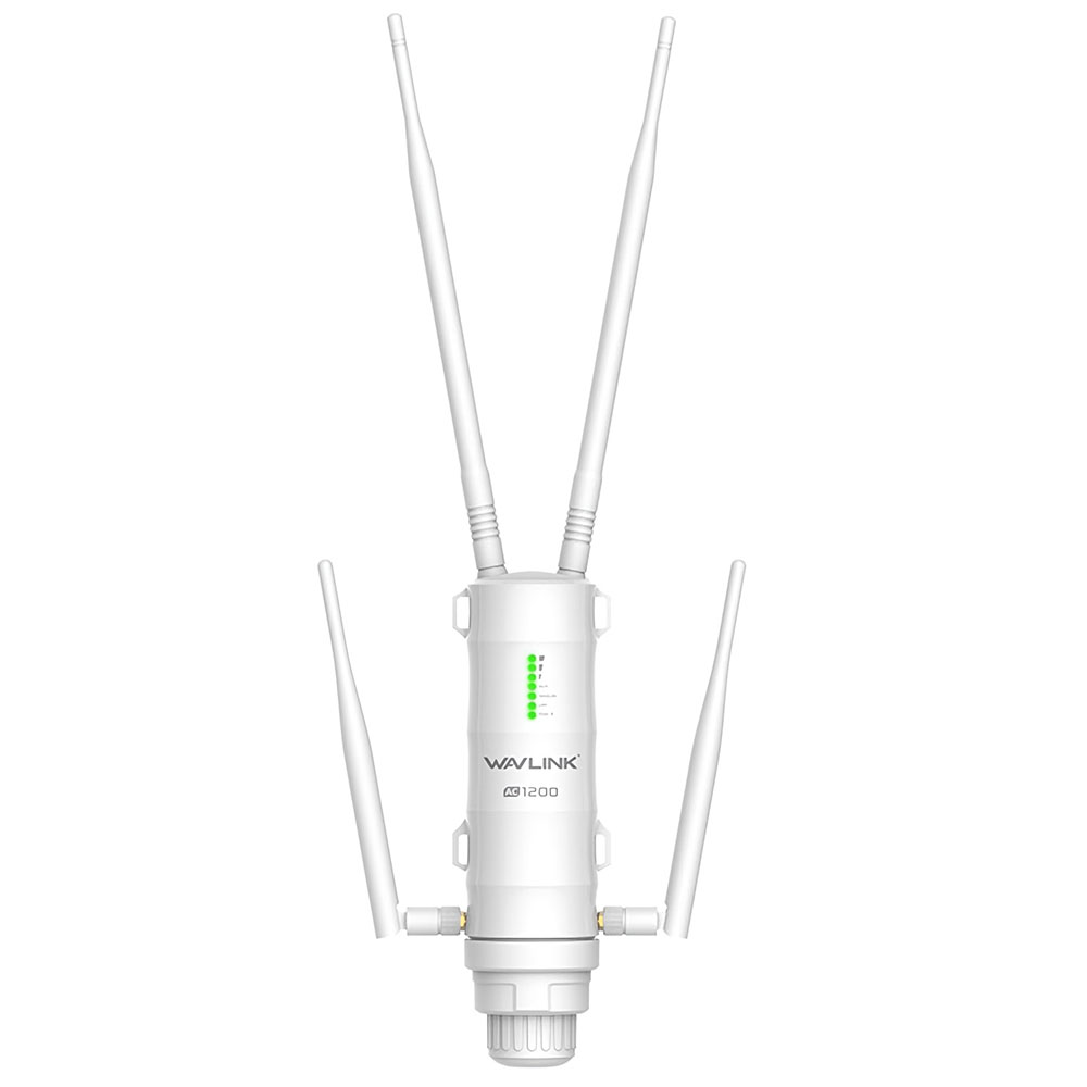 Find Wavlink AERIAL HD4 AC1200 Dual Band High Power Outdoor Wireless AP/ Range Extender Router with PoE and High Gain Antennas for Sale on Gipsybee.com with cryptocurrencies