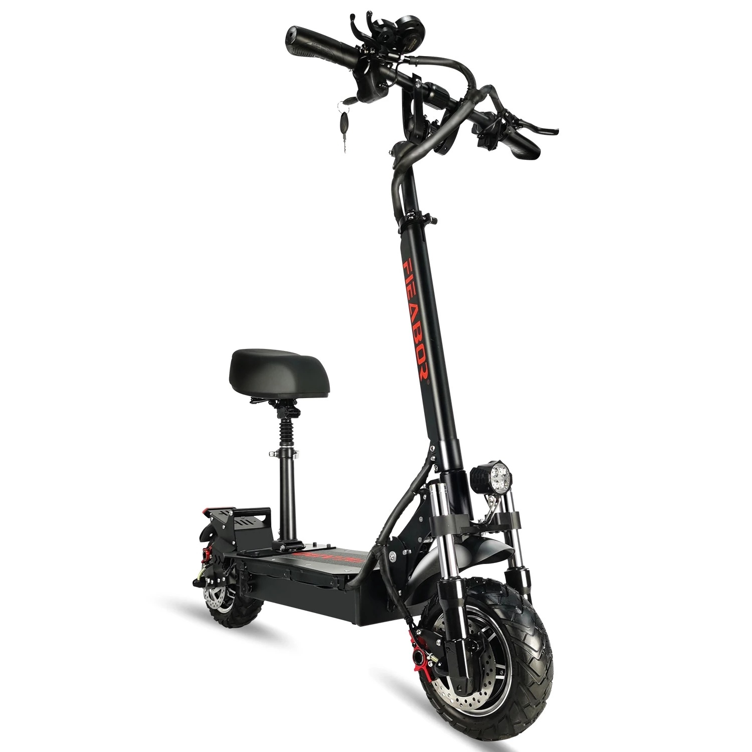 Find US DIRECT FIEABOR Q08P Oil Brake 2400W 60V 27Ah Dual Motor 10 5 Inch Electric Scooter 200Kg Max Load 60 80Km Range for Sale on Gipsybee.com with cryptocurrencies