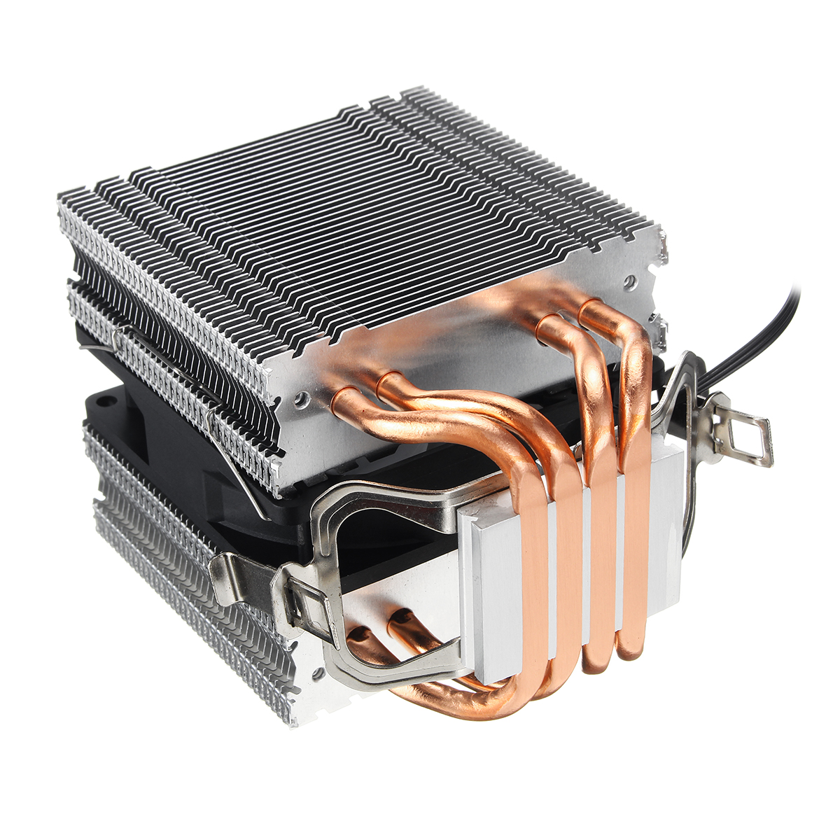 Find 3Pin Four Heat Pipes Colorful Backlit CPU Cooling Fan Cooler Heatsink for Intel AMD for Sale on Gipsybee.com with cryptocurrencies