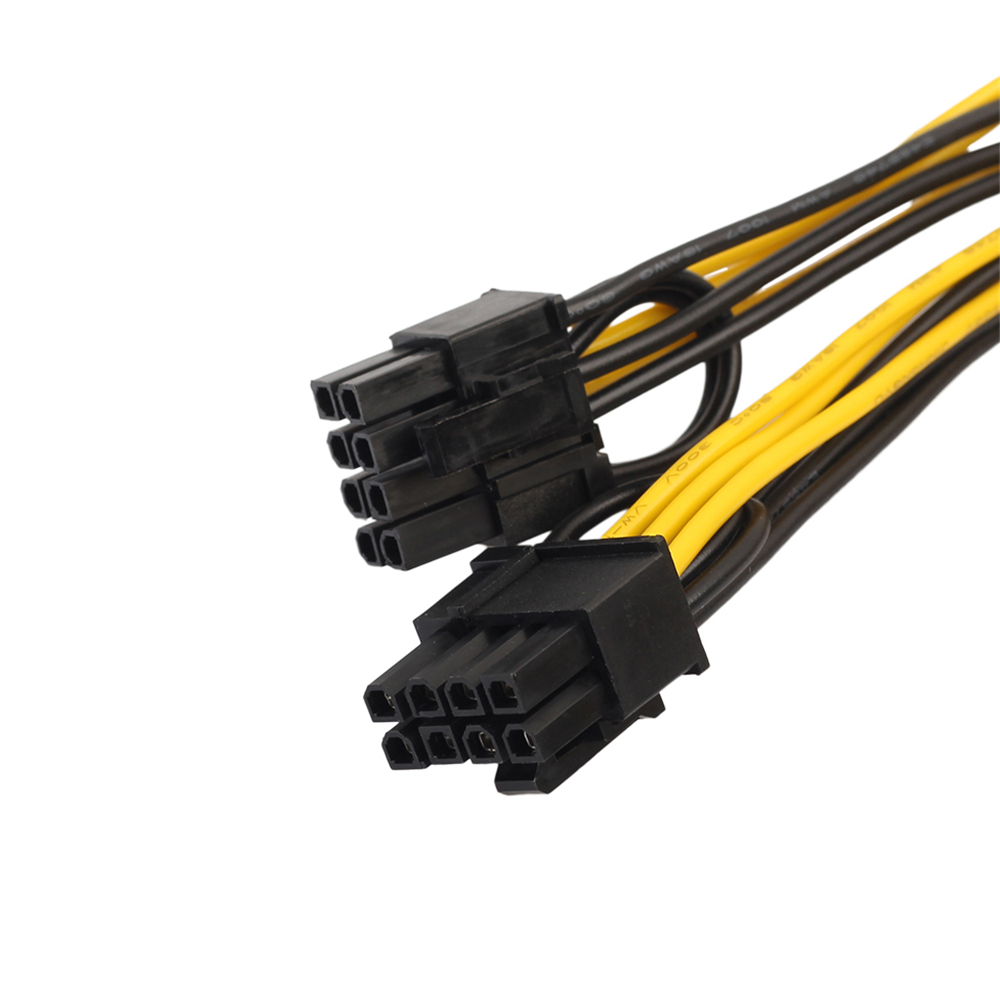 Find REXLIS 6pin Female to Dual 8pin 6 2 Male Power Adapter Cable 20cm Graphics Card Splitter Cable PCI E Power Supply Cable for Sale on Gipsybee.com with cryptocurrencies
