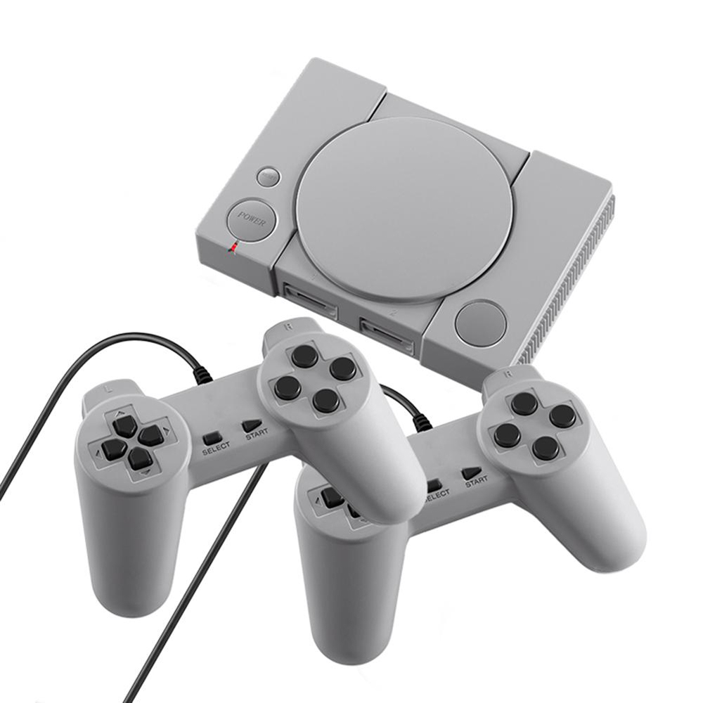 Find DATA FROG PS1 TV Game Console Mini 8 bit 620 Classical Games Retro Mini Video Game Player with Gamepad Game Controller for Sale on Gipsybee.com with cryptocurrencies