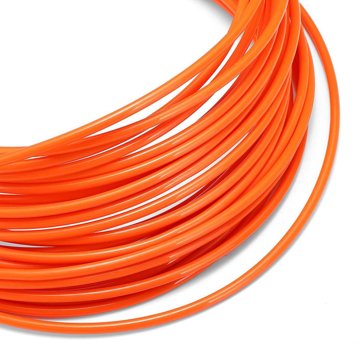 Find Cable Push Puller Reel Conduit Nylon Snake Fish Tape Wire Orange 4mm 15m for Sale on Gipsybee.com with cryptocurrencies