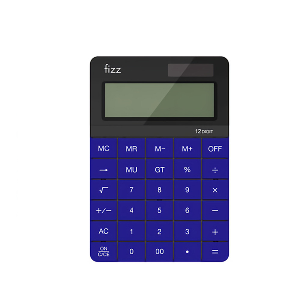 Find XM Fizz FZ66806 Calculator Double Power Desk Calculator 12 Digit Large Display Panel Button Calculator Financial Office for College Students for Sale on Gipsybee.com with cryptocurrencies