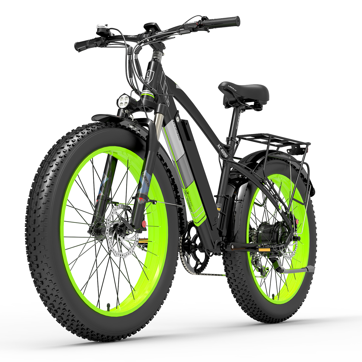 Find EU Direct LANKELEISI XC4000 14 5Ah 48V 1000W Electric Bicycle 26 Inches 100 120km Mileage Range Max Load 200kg for Sale on Gipsybee.com with cryptocurrencies