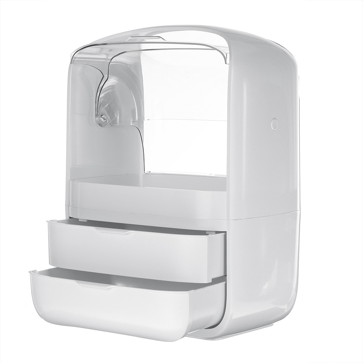 Cosmetic Storage Box Transparent Desktop Organizer Large Capacity Drawer Integrated Dressing Case Storage Box—4