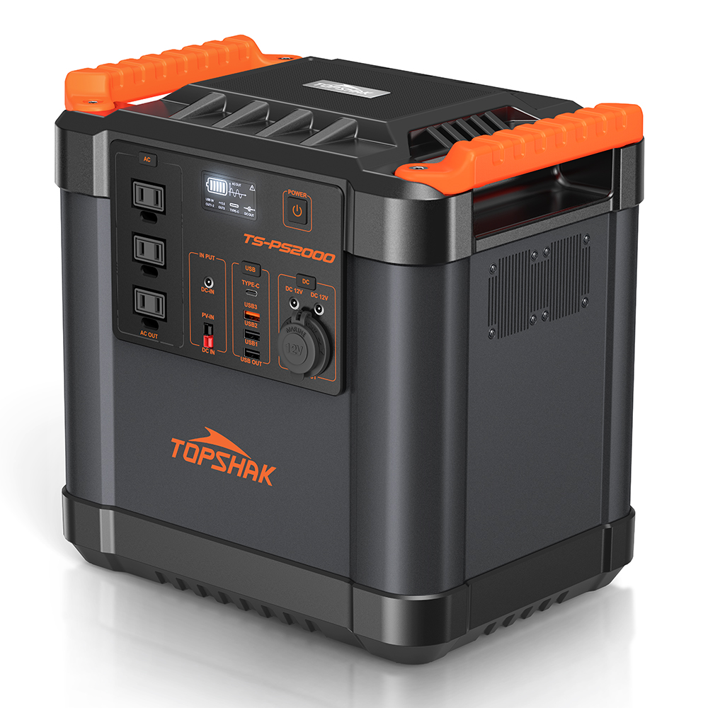 Find TOPSHAK TS-PS2000 2200Wh 2000W Portable Power Station Outdoor RV/Van Camping Urgent Solar Generator Solar Mobile Lithium Battery Pack for Sale on Gipsybee.com with cryptocurrencies
